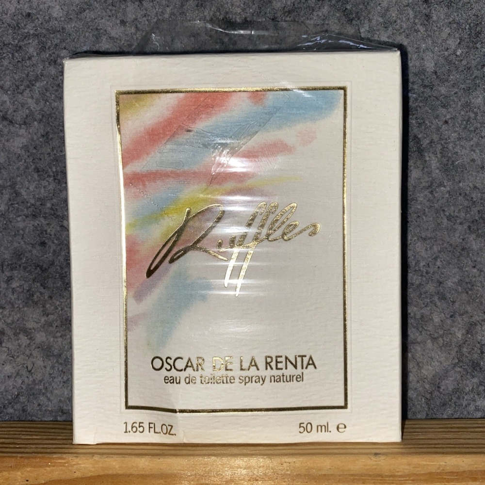 NEW Ruffles EDT Splash 1.65oz/50ml Oscar De La Renta Vintage Rare Discontinued